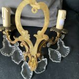 Bronze appliques and tassels