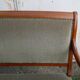 Sofa and 2 armchairs in wood and velvet with boudoirs empires