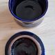 Moroccan ceramic and silver metal box