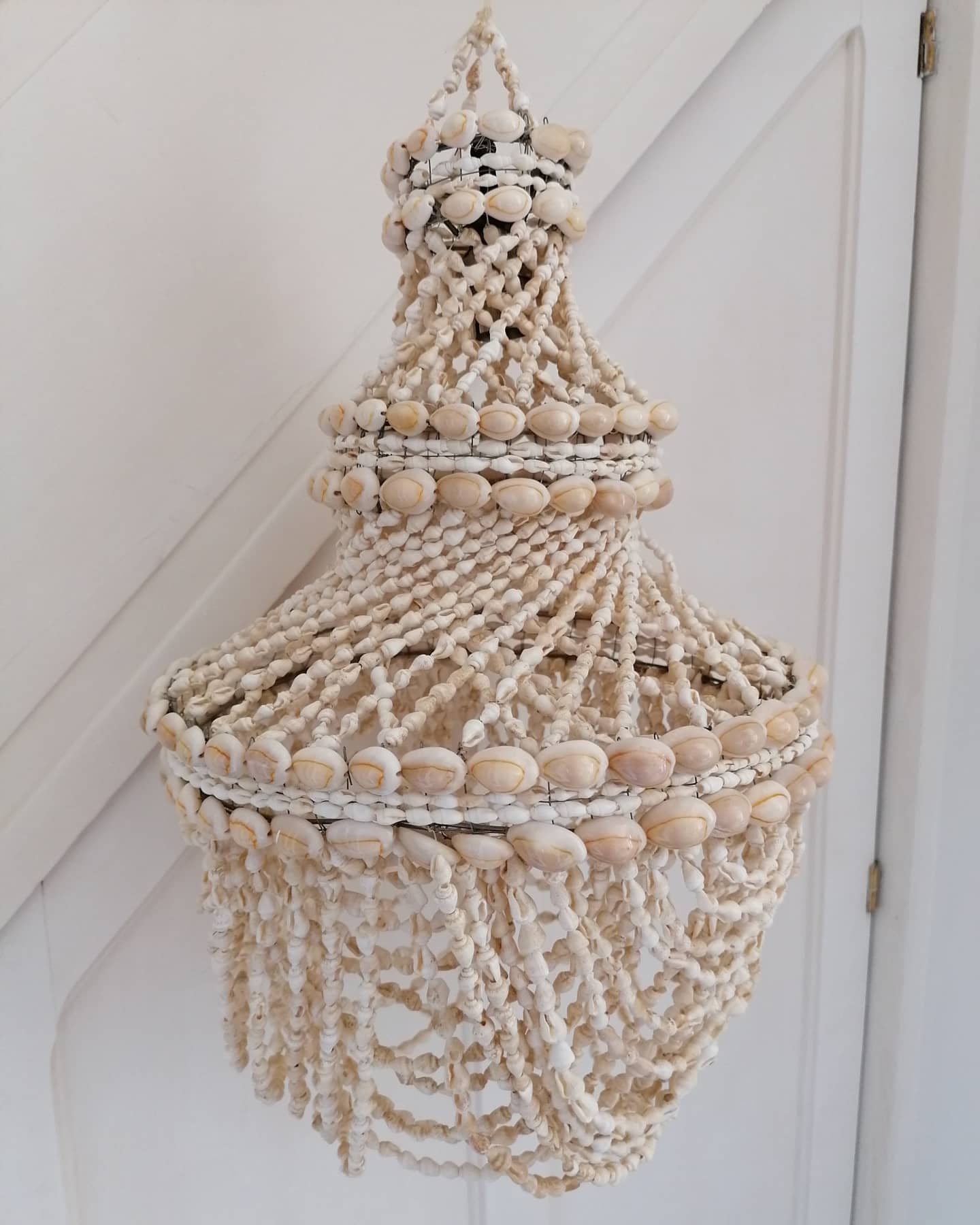 Seashell chandelier