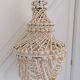 Seashell chandelier