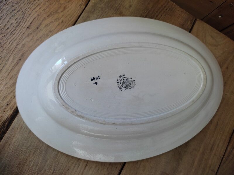 Oval porcelain dish st amand 6507 dp 08822132