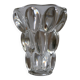 Vase en cristal vintage, cristallerie à identifier, vers 1950 - 1960