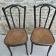 Pair of Thonet bistro chairs