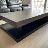 Black coffee table