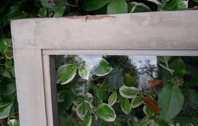 Glazed frame 70x83cm for partition