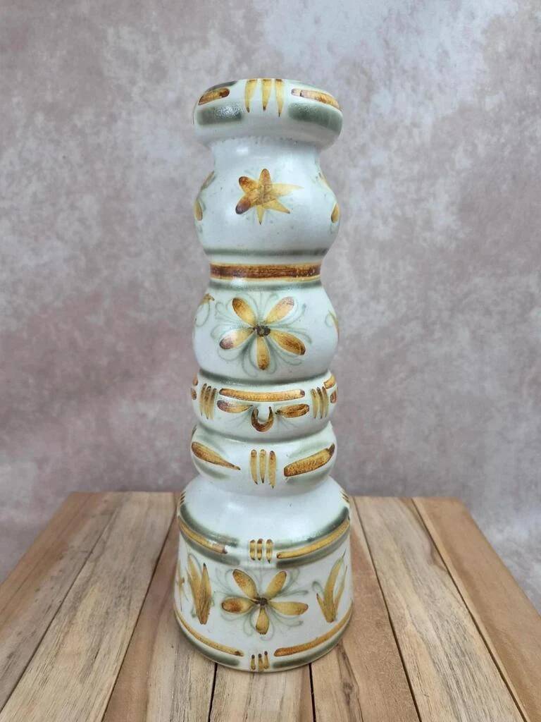 Large candlestick vase Keraluc Quimper Bo4 decor G6 – Georges Allier