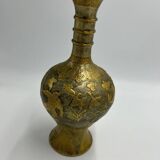 Vase attribué à la dynastie Tang, Chine , or et argent