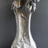 Art Nouveau bronze vase