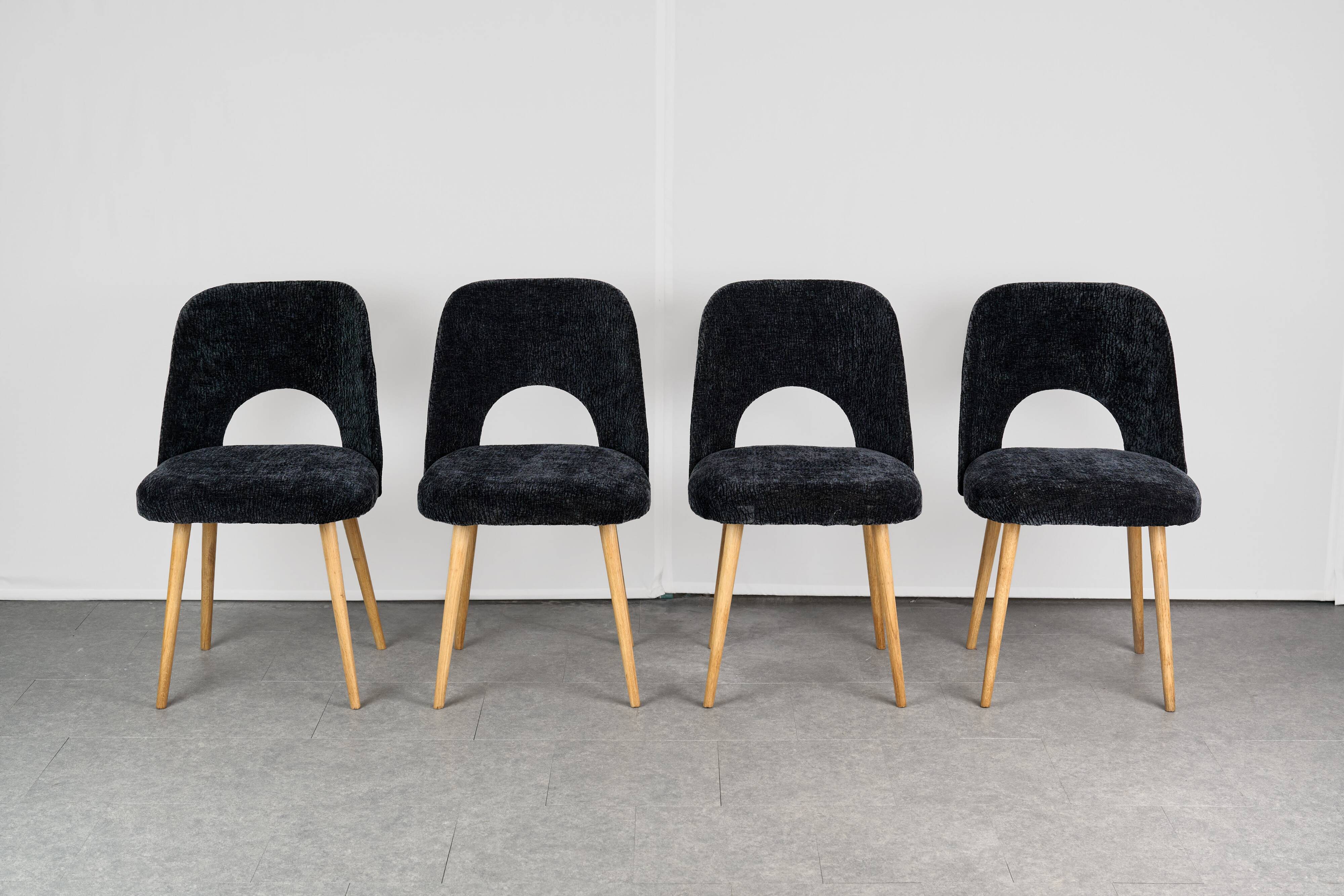 Dining Chairs by Oswald Haerdtl, 1960s, Czechoslovakia