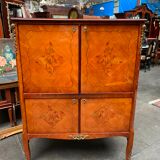 Furniture bar, marquetry