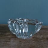 Star or flower candle holder in glass or crystal