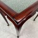 Art Deco display table in mahogany