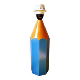 Lampe crayon 1980