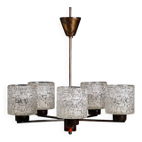 Lustre by Carl Fagerlund for Orrefors, 1950s