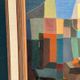 Original Oil on Swedish Panel – "The Snake Charmer" by Ragnar Ring (1908–1999) – Signed – Vintage and Framed – 38 × 60 cm (15" × 23.6")