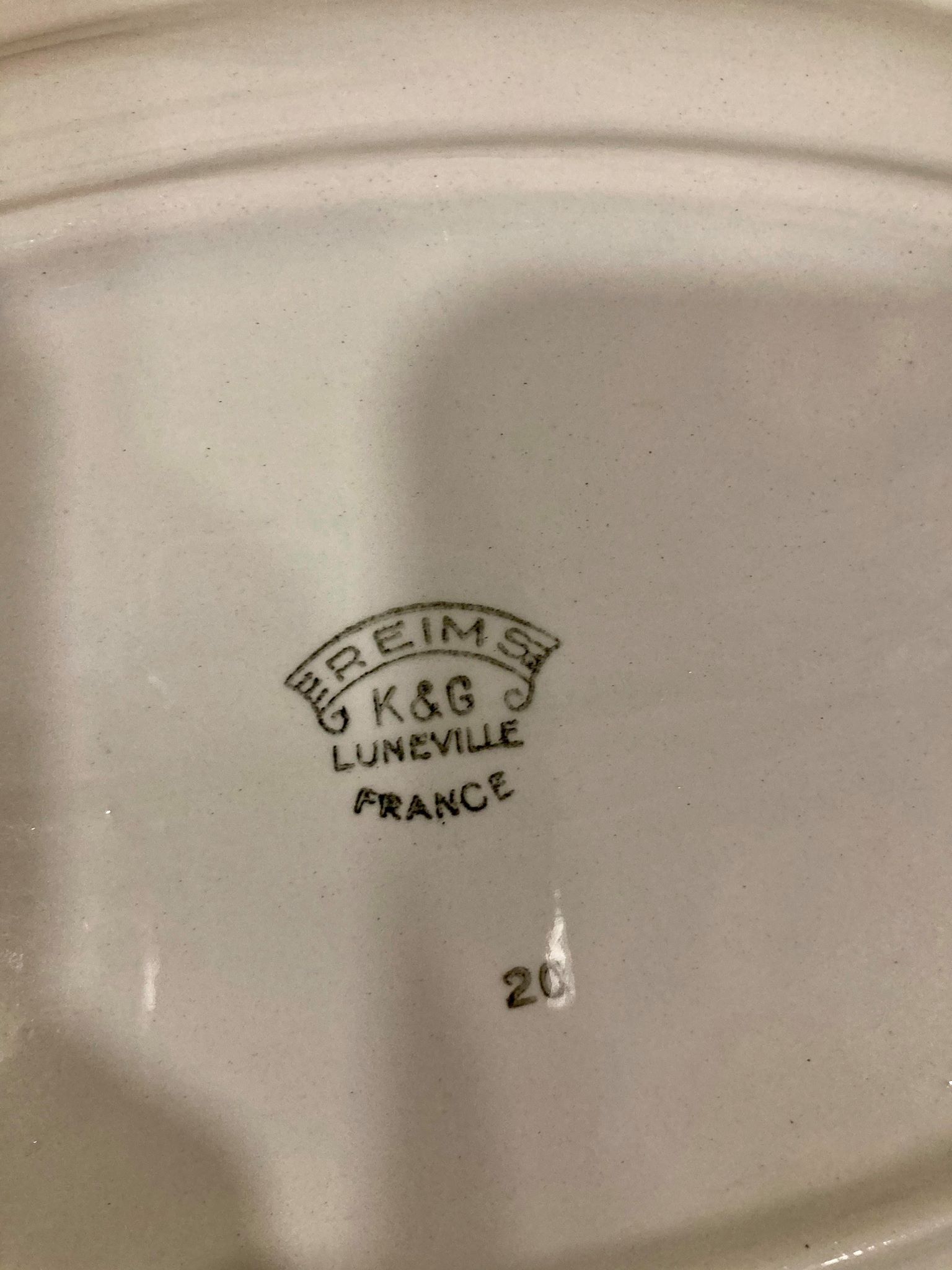 Ovale flat k-g Luneville