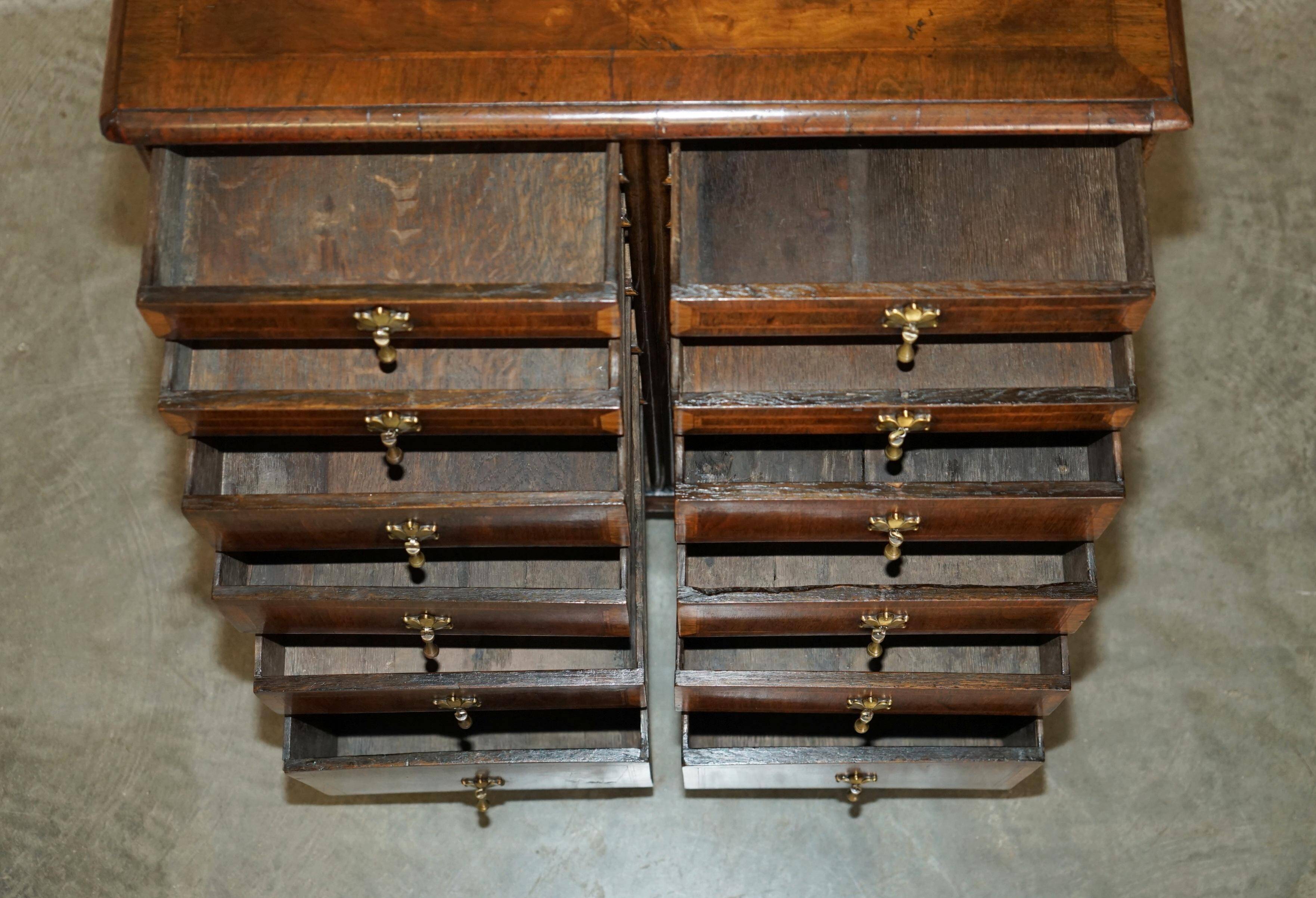 Burr Walnut Commode George III circa 1760