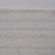 White Neutral Vintage Hemp Kilim Rug sku3799