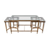 Table basse et bouts de canapé, années 1960