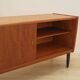 Danish teak sideboard 1970s with sliding doors