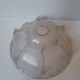Vintage molded glass globe lamp shade