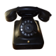 Siemens bakelite phone 40/50s