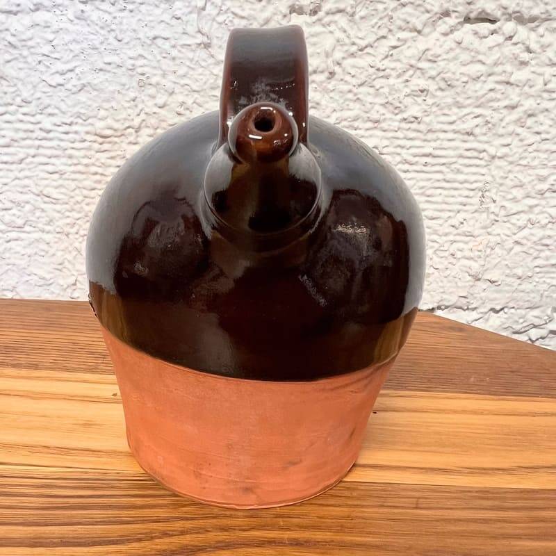 Glazed terracotta gargoulette