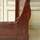 Louis Philippe period mahogany sleigh bed