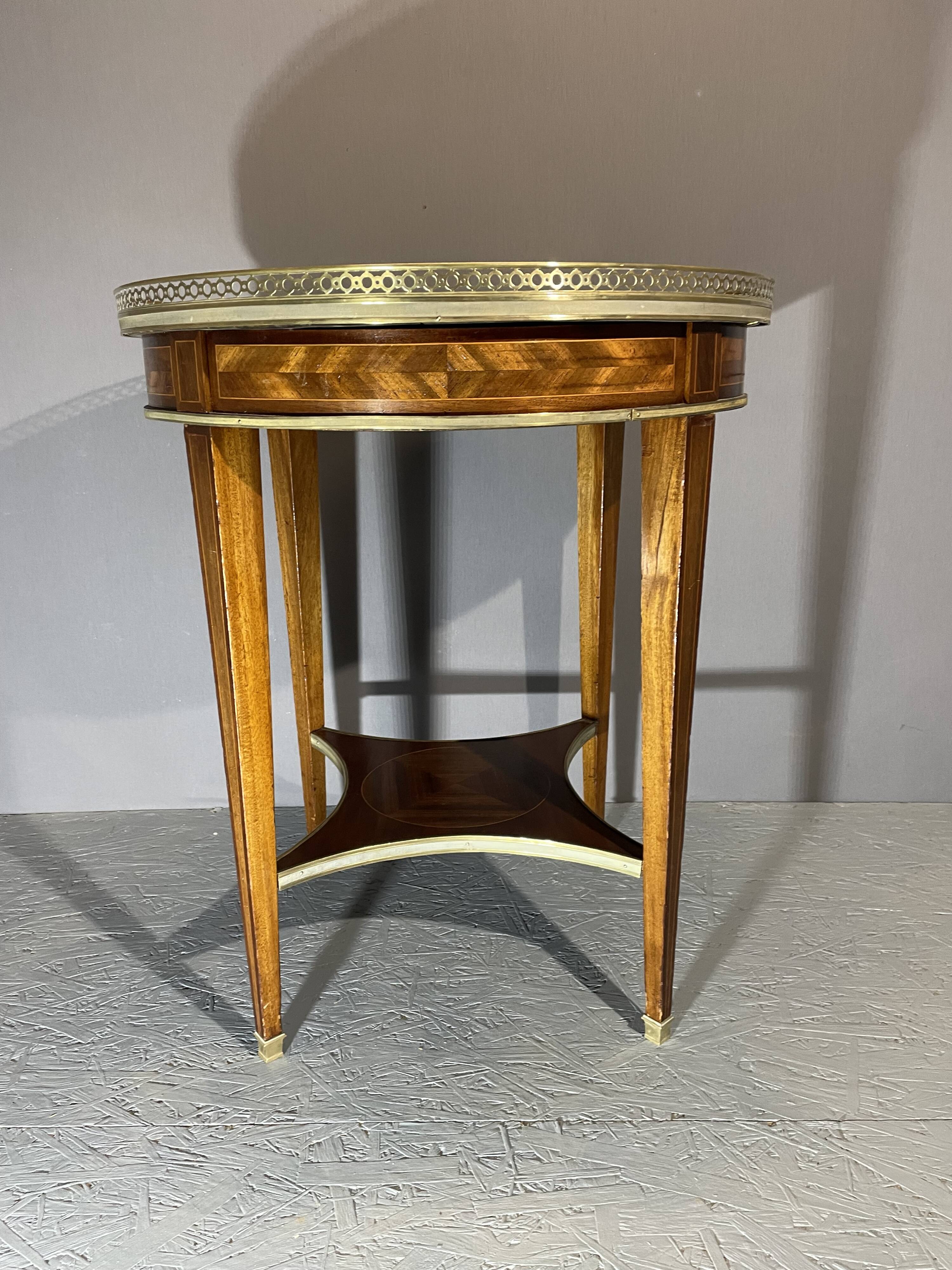 Louis XVI Bouillotte Table