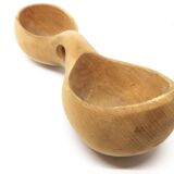 Double massive wood cup
