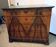 Walnut burl chest of drawers
