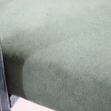 1960s Set of Eight Iron and Wood Armchairs/Dining Chairs,Czechoslovakia