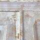 Antique wardrobe in patinated pine