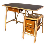 Rattan desk