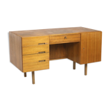 Vintage desk with drawers made in the 60s