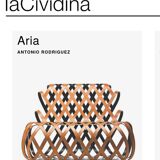 Designer armchair, a real piece of art