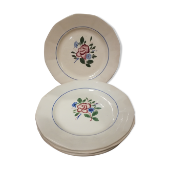 Dinner plates Digoin Sarreguemines