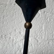 Bougeoir en bronze design Memphis, années 80