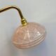 Vintage pink Clichy glass lampshade wall lampshade