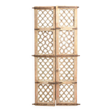 Jali - Antique Indian openwork wooden door no.6