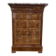 Chiffonnier - Commode époque Louis Philippe en acajou et placage d'acajou.