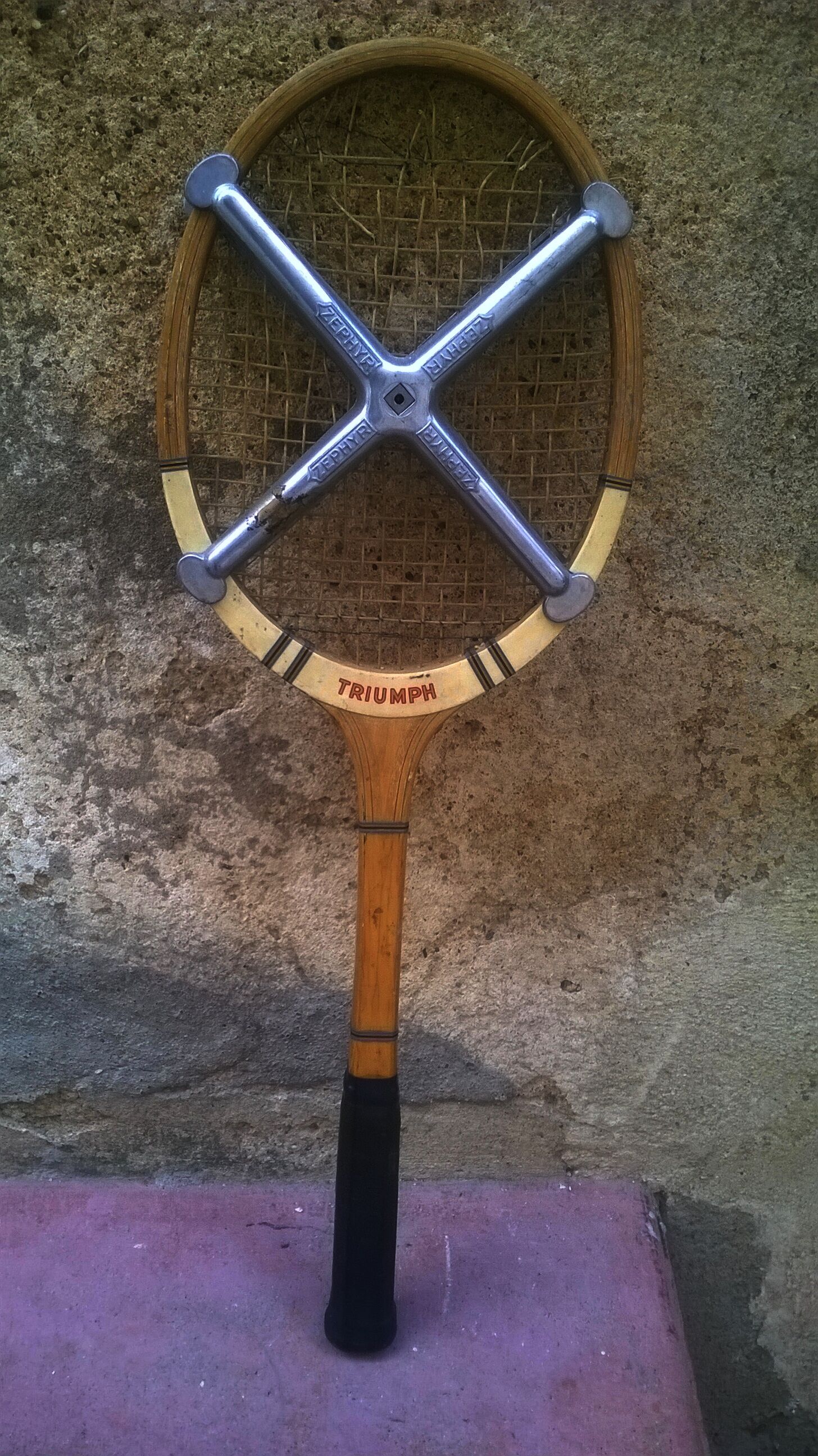 Vintage tennis racket