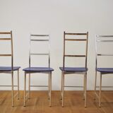 Italian Chairs by Ycami, 1980s, Set of 4