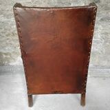 Wingback club chair