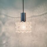 Mid-century modern bubble glass pendant/ceiling lamp by helena tynell for limburg, germany, 1960s