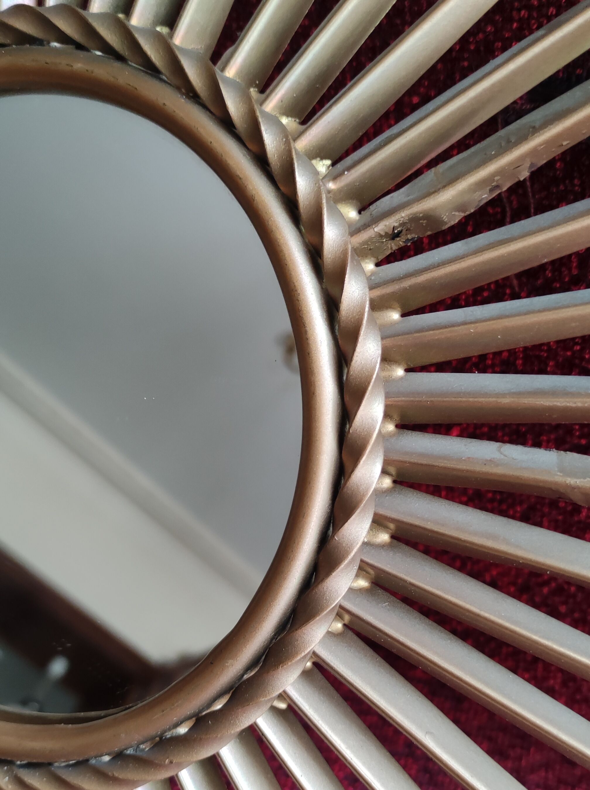 Old sun mirror Chaty Vallauris