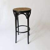 Vintage design bistro high stool from the 70s 1970 bauhaus