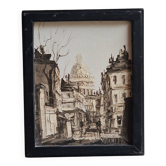 Oil on canvas Montmartre Midani M'Barki