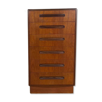G-Plan teak chest of drawers – Mid-century elegance of British design